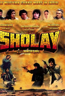 Sholay - Poster / Capa / Cartaz - Oficial 1