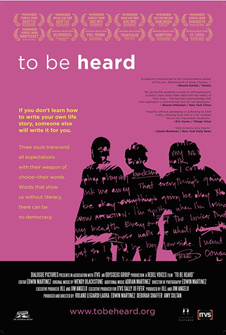 Poster 1 de Filme To Be Heard (2010)