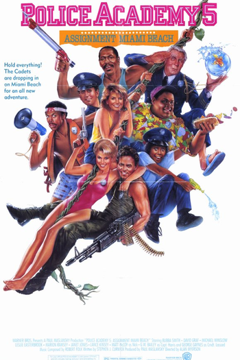  de Filme Loucademia de Polícia 5: Missão Miami Beach  (1988)
