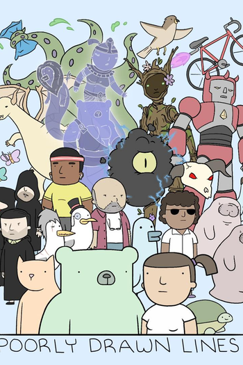 Poster de Série Poorly Drawn Lines (2021)