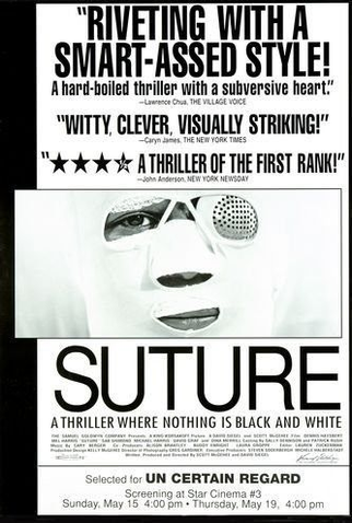 Poster 2 de Filme Suture (1993)