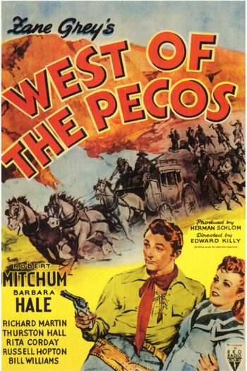 Poster de Filme A Oeste de Pecos (1945)