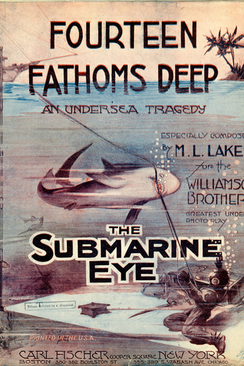 Poster de Filme O Olho Submarino (1917)