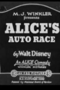 Alice's Auto Race - Poster / Capa / Cartaz - Oficial 1