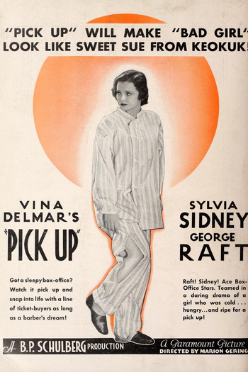 Poster de Filme Achada na Rua (1933)