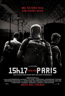 15h17: Trem Para Paris - Poster / Capa / Cartaz - Oficial 2