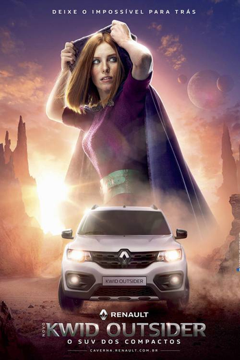  de Curta Renault - Kwid Outsider: Caverna do Dragão (2019)