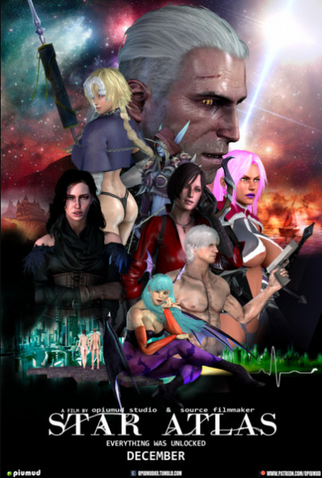 Poster 1 de Filme Star Atlas (2018)