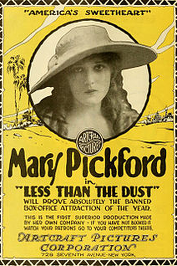 Poster de Filme Less Than the Dust (1916)