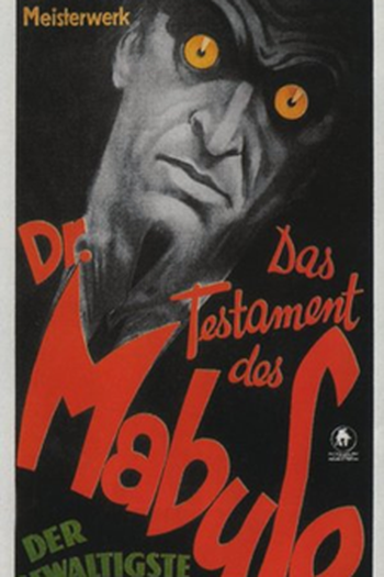  de Filme O Testamento do Dr. Mabuse (1933)