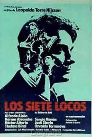 Poster 2 de Filme Los siete locos (1973)