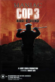 Maniac Cop 3: O Distintivo do Silêncio - Poster / Capa / Cartaz - Oficial 2