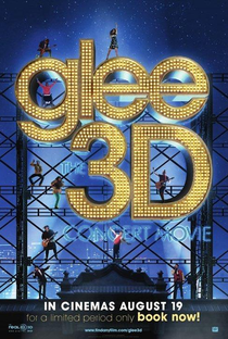 Glee 3D: O Filme - Poster / Capa / Cartaz - Oficial 1