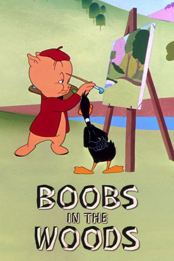 Poster de Curta Os Bobões da Floresta (1950)