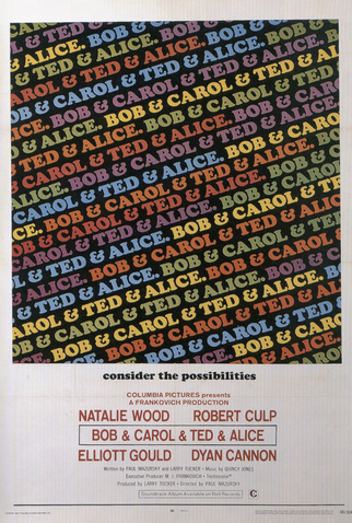 Poster 2 de Filme Bob, Carol, Ted e Alice (1969)