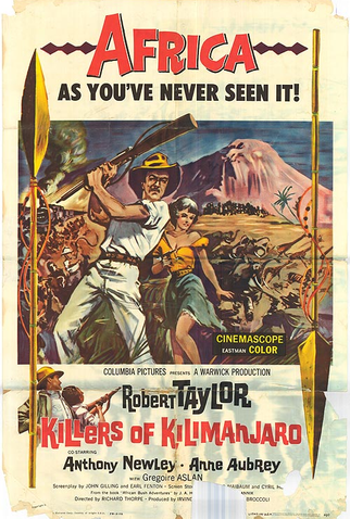 Poster 1 de Filme A Morte Vem do Kilimanjaro (1959)
