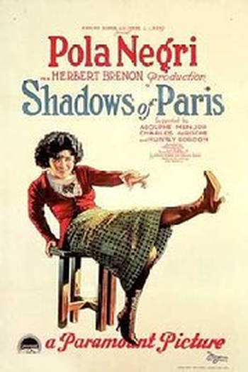 Poster de Filme Sombras de Paris (1924)