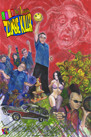 Poster de Filme Atom the Amazing Zombie Killer (2012)
