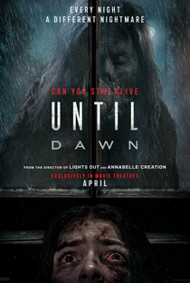 Until Dawn: Noite de Terror - Poster / Capa / Cartaz - Oficial 1