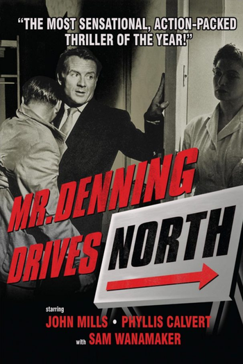 Poster de Filme Mr. Denning Drives North (1951)
