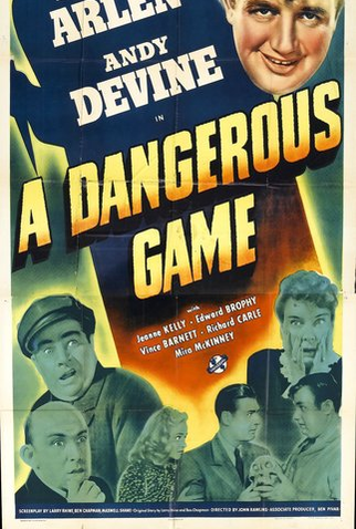 Poster 1 de Filme A Dangerous Game (1941)