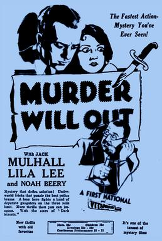 Poster 1 de Filme Murder Will Out (1930)