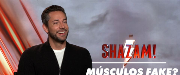 Zachary conta como chegou à sua melhor forma para interpretar Shazam!