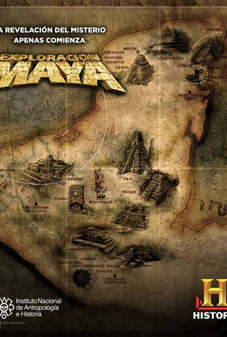 Poster 1 de Série Exploração Maia (2009)