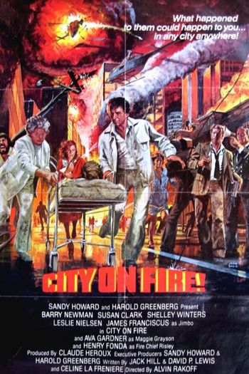 Poster de Filme Cidade em Chamas (1979)