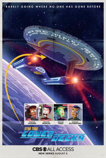 Star Trek: Lower Decks (1ª Temporada) - Poster / Capa / Cartaz - Oficial 1
