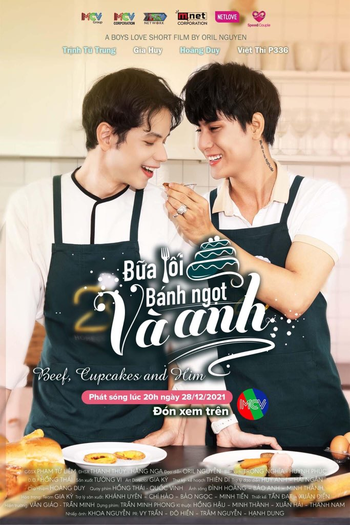 Poster de Filme Beef, Cupcakes And Him (2021)
