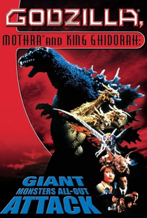 Godzilla, Mothra e King Ghidorah: O Ataque dos Monstros Gigantes - Poster / Capa / Cartaz - Oficial 4