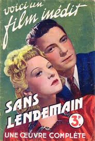 Poster 1 de Filme Sem Amanhã (1939)