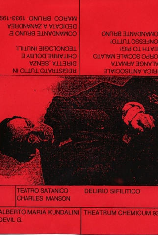 Poster 1 de Curta Teatro Satanico: Delirio Sifilitico (1995)