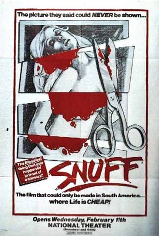 Poster 1 de Filme Snuff (1976)