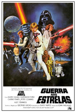 Poster 2 de Filme Star Wars, Episódio IV: Uma Nova Esperança (1977)