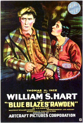 Poster 1 de Filme Blue Blazes Rawden (1918)