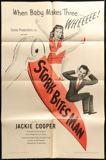 Poster de Filme Stork Bites Man (1947)