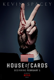 House of Cards (1ª Temporada) - Poster / Capa / Cartaz - Oficial 2