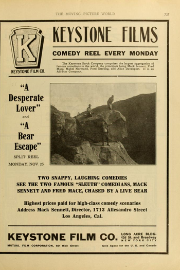 Poster de Curta The Detectives (1912)