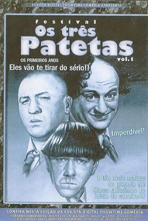 Festival Os Três Patetas - Volume 1 - Poster / Capa / Cartaz - Oficial 1