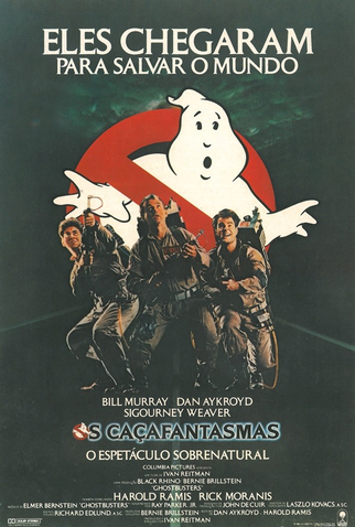 Poster 2 de Filme Os Caça-Fantasmas (1984)