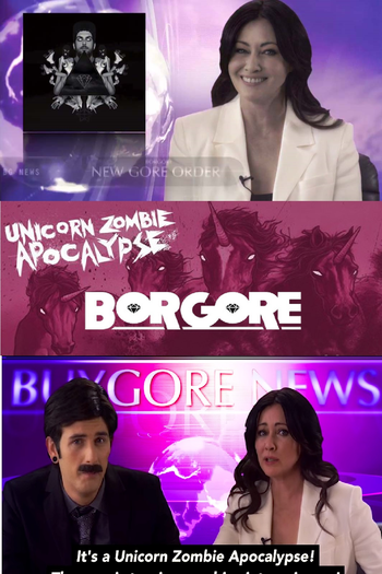 Poster de Curta Unicorn Zombie Apocalypse (2014)