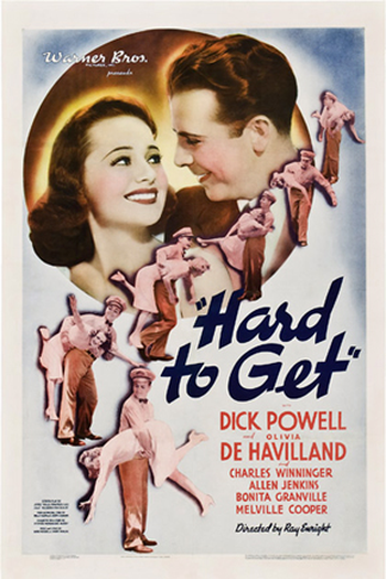 Poster de Filme Difícil de Apanhar  (1938)