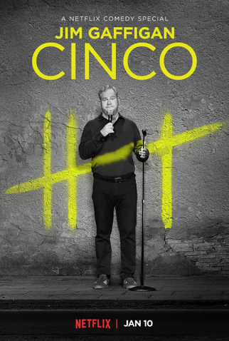 Poster 1 de Filme Jim Gaffigan: Cinco (2017)