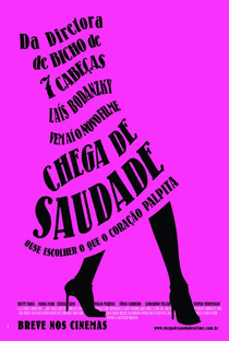 Chega de Saudade - Poster / Capa / Cartaz - Oficial 2