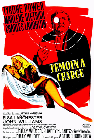 Poster 8 de Filme Testemunha de Acusação (1957)