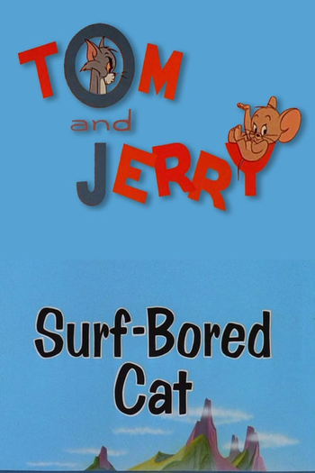 Poster de Curta Surf-Bored Cat (1967)