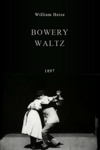Poster de Curta Bowery Waltz (1897)
