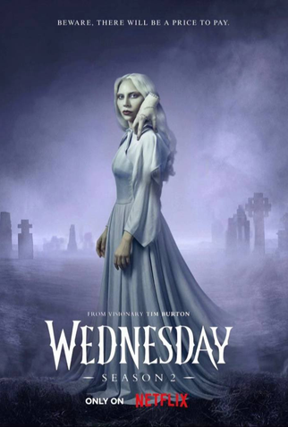 Poster 4 de Série Wandinha (2ª Temporada) (2025)